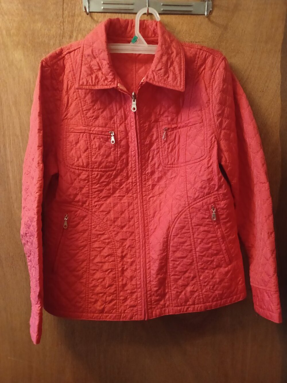 Denver Hayes Red Quilted Jacket